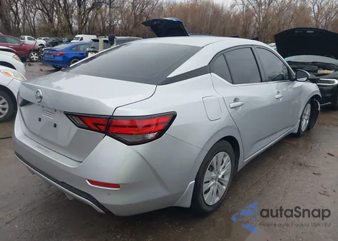 2021 Nissan Sentra S Xtronic Cvt из США, поврежденный, VIN 3N1AB8BV0MY259723